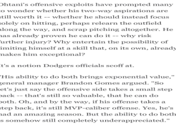 Ohtani Pitching: What Makes His Two-Way Skills so Amazing?